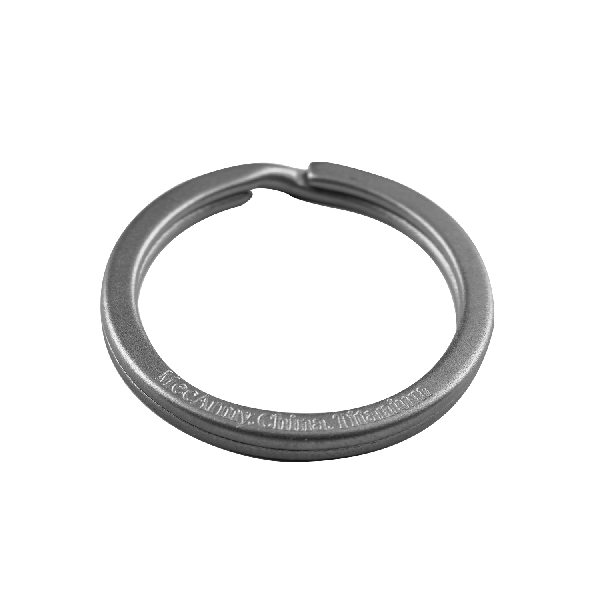 MecArmy CH9/CH10 Titanium Circle Carabiner Keychain | Quick Release Spring Keyring CH10